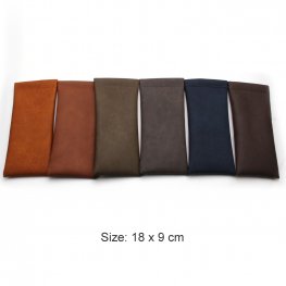 PU Leather Eyewear Case 6 Dark Colors Mixed S-CS-PU-6CG PU Leather Eyewear Case 6 Dark Colors Mixed S-CS-PU-6CG