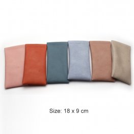 PU Leather Eyewear Case 6 Bright Colors Mixed S-CS-PU-6CL PU Leather Eyewear Case 6 Bright Colors Mixed S-CS-PU-6CL