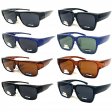 BB Fashion Fitover Polarized Sunglasses, 2 Style Mixed, SUP-BBP723/24