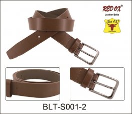 3.5cm Genuine Leather Belts (Brown) BLT-S001-2 3.5cm Genuine Leather Belts (Brown) BLT-S001-2