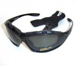 Choppers Convertible Polarized Goggles Sunglasses 91730-PL Choppers Convertible Polarized Goggles Sunglasses 91730-PL