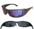 Choppers Goggle Foam Padded Sunglasses (Polycarbonate Lens) CHOP038