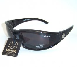 Choppers Goggles Foam Padded Sunglasses (Polycarbonate Lens) CHOP128 Choppers Goggles Foam Padded Sunglasses (Polycarbonate Lens) CHOP128