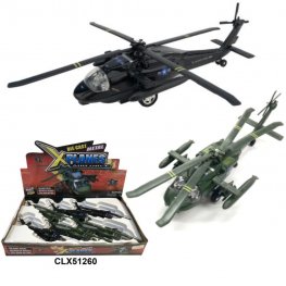 10" Diecast UH-60 Black Hawk Helicopter CLX51260 10" Diecast UH-60 Black Hawk Helicopter CLX51260