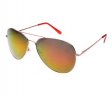 Aviator Metal Tinted Lens Sunglasses (Spring Arm, Large Size) RB006-2