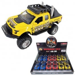 1:36 Diecast Outback 4x4 F-150 Pick Up 3 colours Asst. AO608-12D 1:36 Diecast Outback 4x4 F-150 Pick Up 3 colours Asst. AO608-12D