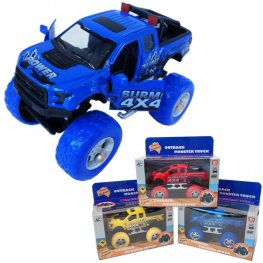 1:36 Diecast Off-Road Ford F-150 Outback Monster Truck, 3 colors assorted AO6108GW 1:36 Diecast Off-Road Ford F-150 Outback Monster Truck, 3 colors assorted AO6108GW