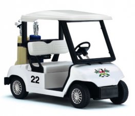5" Golf Cart (White Colors) KS5105D 5" Golf Cart (White Colors) KS5105D