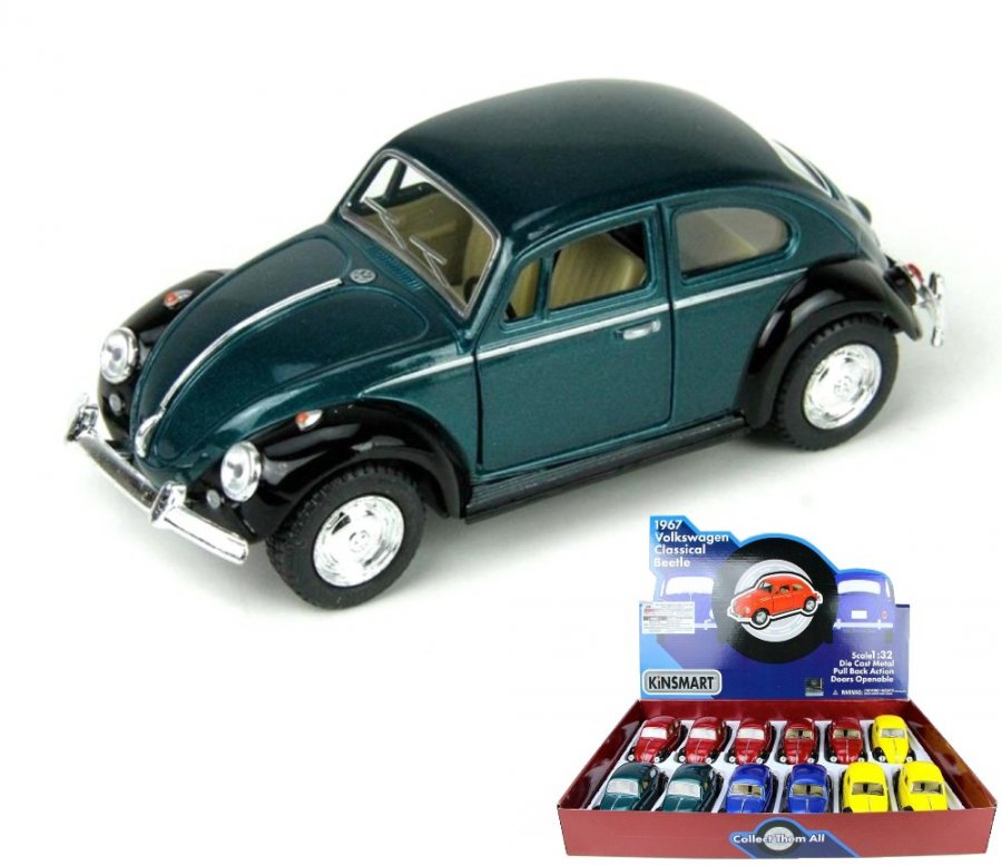 1:32 VW Classical Beetle (Black Fender) KT5057DE
