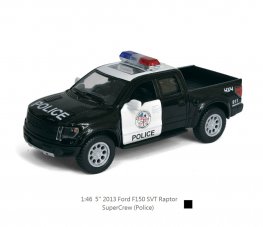 1:46 5" 2013 Ford F-150 SVT Raptor Supercrew (Police Car) KT5365DP 1:46 5" 2013 Ford F-150 SVT Raptor Supercrew (Police Car) KT5365DP