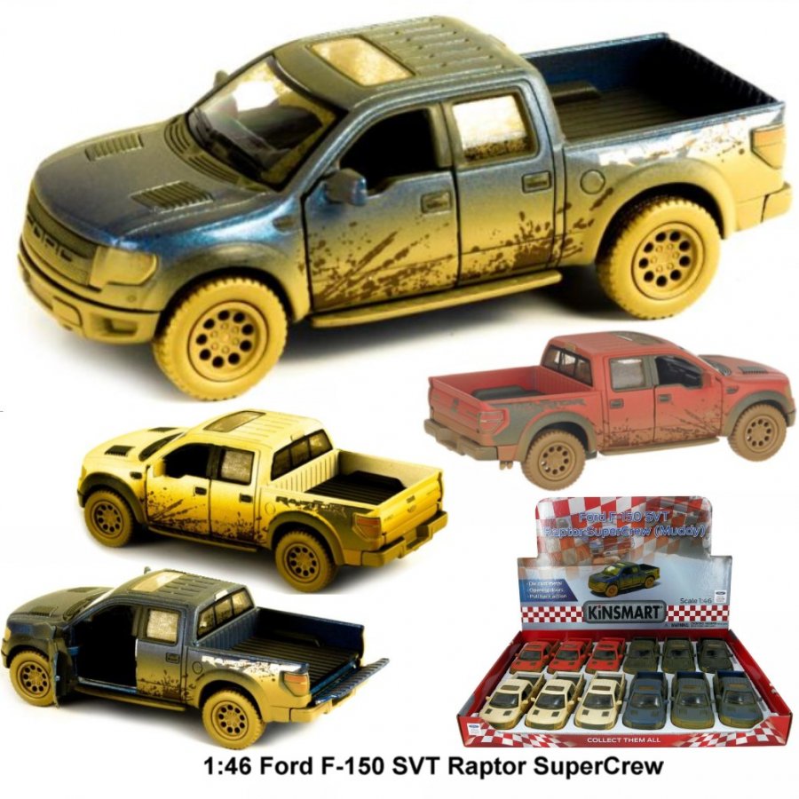 1:46 5\" 2013 Ford F-150 SVT Raptor Supercrew (Muddy) KT5365DY