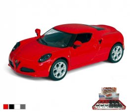 1:32 2013 Alfa Romeo 4C (4 Asstd Colors) KT5366D 1:32 2013 Alfa Romeo 4C (4 Asstd Colors) KT5366D