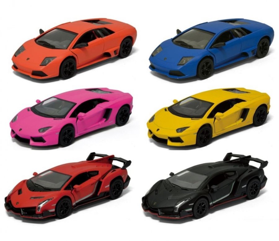 1:32 5\" Matte Lamborghini (3 Models) KT5370D