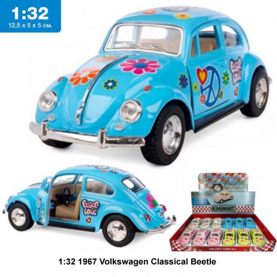 1:32 5\" 1967 Volkswagen Classical Beetle (Pastel Color) KT5375DF