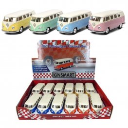 1:32 5" 1962 VW Classical Bus (Ivory Top) Pastel Color KT5377DY 1:32 5" 1962 VW Classical Bus (Ivory Top) Pastel Color KT5377DY
