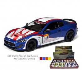 1:38 5" 2016 Maserati Gran Turismo MC Stradale with Printing KT5395DF 1:38 5" 2016 Maserati Gran Turismo MC Stradale with Printing KT5395DF