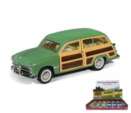 1:40 5" 1949 Ford Woody Wagon (4 asst. colors) KT5402D 1:40 5" 1949 Ford Woody Wagon (4 asst. colors) KT5402D
