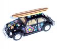 1:24 1967 Volkswagen Classic Beetle with Printing and Surfboard KT7002DFS1