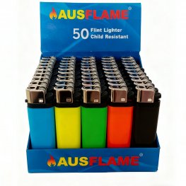 Solid Colors Disposable Gas & Flint Lighters - DL-845-SC Solid Colors Disposable Gas & Flint Lighters - DL-845-SC