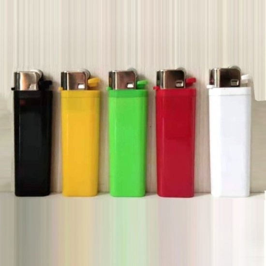 Solid Colors Disposable Gas & Flint Lighters - DL-845-SC