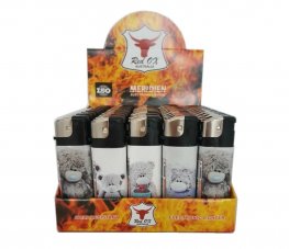 Teddy Electronic Gas Refillable Lighters RF-834-Teddy Teddy Electronic Gas Refillable Lighters RF-834-Teddy