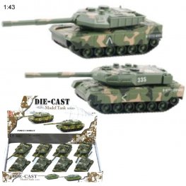 5" Diecast Models 1:43 Combat Tank Camouflage (2 Styles) MLQ2491D-8 5" Diecast Models 1:43 Combat Tank Camouflage (2 Styles) MLQ2491D-8