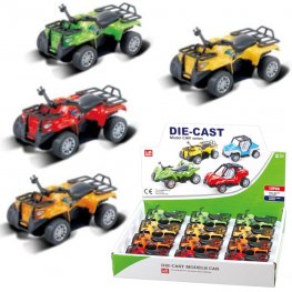 3.5" Diecast Models 1:43 Smart ATV (4 Colours) MLQ2560D-12 3.5" Diecast Models 1:43 Smart ATV (4 Colours) MLQ2560D-12
