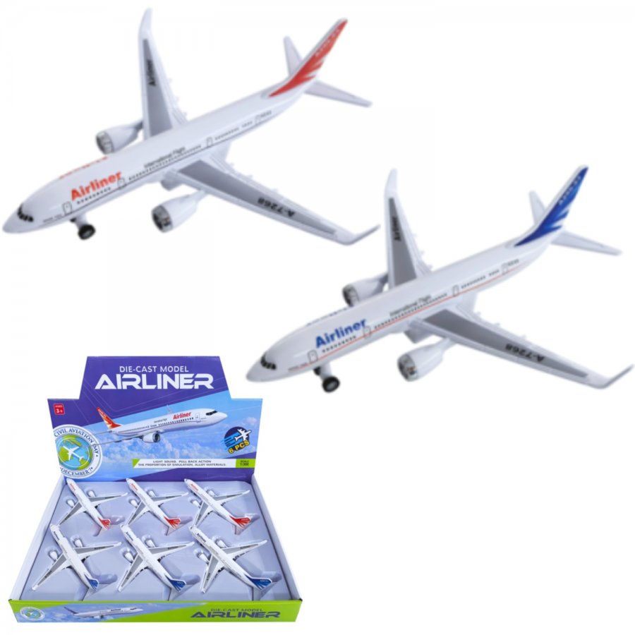 8\" Diecast Models 1:300 Boeing 757-300 MLQ2589D-6