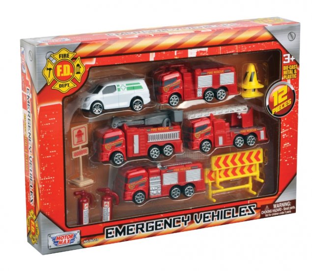 Emergency Playset (12 Pcs/Set) MM76513