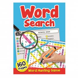 160 Pages Word Search Book Blue (MM00307) 160 Pages Word Search Book Blue (MM00307)