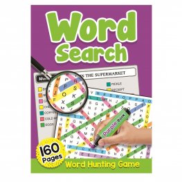 160 Pages Word Search Book Purple (MM00406) 160 Pages Word Search Book Purple (MM00406)