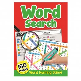 160 Pages Word Search Book Red (MM00505) 160 Pages Word Search Book Red (MM00505)