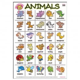 Educational Chart Animals (MM00624) Educational Chart Animals (MM00624)