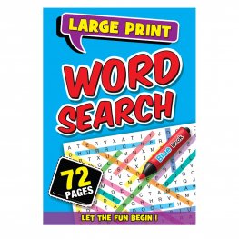 72 Pages Word Search Book Blue (MM01106) 72 Pages Word Search Book Blue (MM01106)