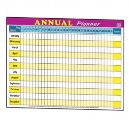 Educational Chart Annual Planner (MM01768) Educational Chart Annual Planner (MM01768)