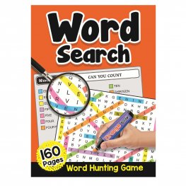 160 Pages Word Search Book Orange (MM01809) 160 Pages Word Search Book Orange (MM01809)
