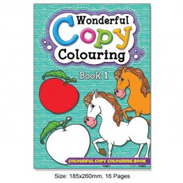 Wonderful Copy Colouring Book 1 (MM08301) Wonderful Copy Colouring Book 1 (MM08301)