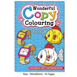 Wonderful Copy Colouring Book 3 (MM08509) Wonderful Copy Colouring Book 3 (MM08509)