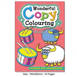 Wonderful Copy Colouring Book 7 (MM08905) Wonderful Copy Colouring Book 7 (MM08905)
