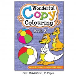 Wonderful Copy Colouring Book 8 (MM09001) Wonderful Copy Colouring Book 8 (MM09001)