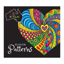 Colour 'N' Relax Seamess Patterns (48 Pages Adult Colouring Book) MM11303 Colour 'N' Relax Seamess Patterns (48 Pages Adult Colouring Book) MM11303