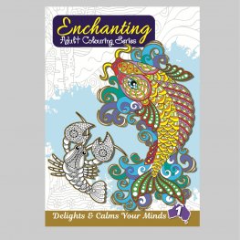 48 Pages Enchanting Adult Colouring Series 1 (MM11707) 48 Pages Enchanting Adult Colouring Series 1 (MM11707)