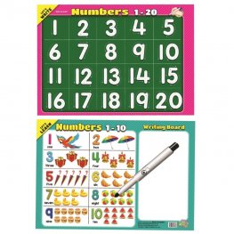 Writing Board Let's Write Numbers 1-20 (MM16083) Writing Board Let's Write Numbers 1-20 (MM16083)