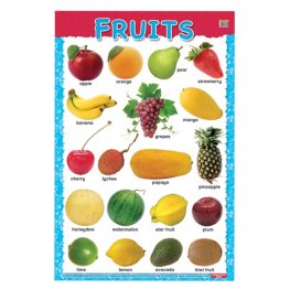 Fruits - Educational Chart (MM17530) Fruits - Educational Chart (MM17530)