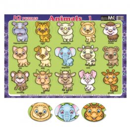 IQ Puzzles Animals 1 (MM17752) IQ Puzzles Animals 1 (MM17752)