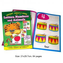 Bright Child's Book Letters, Numbers and Animals (MM19668) Bright Child's Book Letters, Numbers and Animals (MM19668)