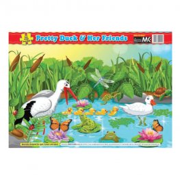 Fun With Puzzle Pretty Duck & Her Friends (MM19909) Fun With Puzzle Pretty Duck & Her Friends (MM19909)