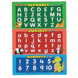Educational Chart Let's Learn Alphabet (MM21542) Educational Chart Let's Learn Alphabet (MM21542)