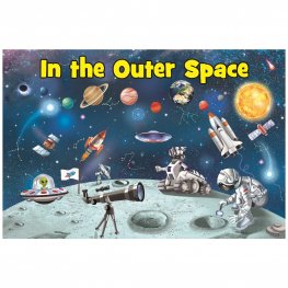 In The Outer Space - Educational Chart (MM24808) In The Outer Space - Educational Chart (MM24808)