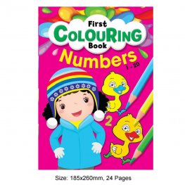 First Colouring Book Numbers 1-20 (MM80535) First Colouring Book Numbers 1-20 (MM80535)